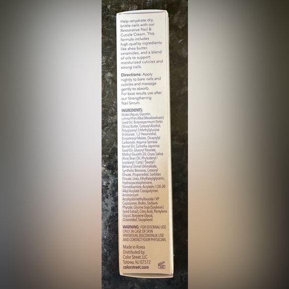 Color Street Nail and Cuticle Cream - Picture 2 of 9